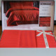 Постельное белье жаккард Altinbasak Red евро 200x220