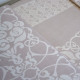 Постельное белье ранфорс Altinbasak Nobby Kahve евро 200x220