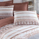 Постельное белье ранфорс Altinbasak Ruby Cinnamon евро 200x220