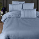 Комплект постельного белья First Choice New Trend Dusty Blue Евро