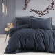 Постельное белье фланель First Choice Soprano Denim евро 