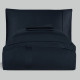 Постельное белье евро Montova Navy Blue LR