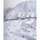 Комплект постельного белья Limasso Stonwashed евро Dressblue 