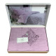 Постільна білизна Maison Dor сатин делюкс New Damask Dark rose рожевий