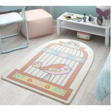 Коврик в детскую комнату Confetti Happy Cage Salmon 100х150 см