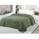 Махрове простирадло бавовна 200x220 Zeron SARMASIK DESEN Yesil