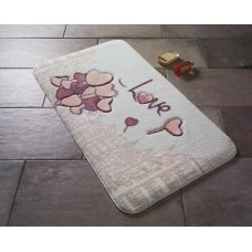 Килимок для ванної Confetti Love City Mint Green 80х140 см