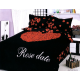 Комплект постільної білизни Le Vele Heart Beat Black