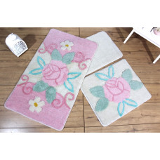Килимок для ванної Chilai Home Garden Pink 60х100 см