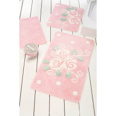 Килимок для ванної Chilai Home Jardin Pink 60х100 см
