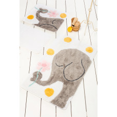 Килимок для ванної Chilai Home Buyuk Fil Grey 60х100 см