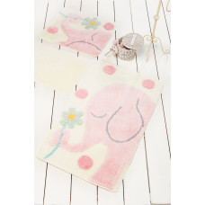 Килимок для ванної Chilai Home Buyuk Fil Pink 60х100 см