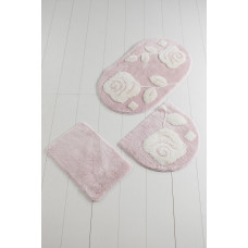 Килимок для ванної Chilai Home Pinkie Pink 60х100 см