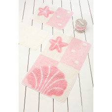 Килимок для ванної Chilai Home Deniz Yildizi Pink 60х100 см