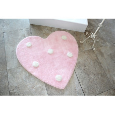 Килимок для ванної кімнати Chilai Home Poni Pembe 90х90 см