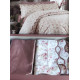 Комплект постільної білизни Maison Dor Lady Roses Dark Lilac євро