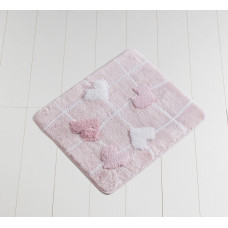 Килимок для ванної Chilai Home Kalbim Pembe 50х60 см