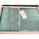 Комплект постільної білизни Maison Dor Helena Turquoise сатин бірюзовий євро