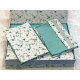 Комплект постільної білизни Maison Dor  Roses Turquoise сатин бірюзовий євро