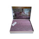 Комплект постельного белья Maison D'or Helena Dark Lilac сатин фиолетовый евро