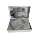 Комплект постільної білизни Maison Dor Richmond Cotton Beige ранфорс бежевий євро