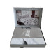 Комплект постільної білизни Maison D'or Plumes Grey Євро