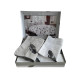 Комплект постільної білизни Maison D'or Plumes Grey Євро