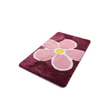 Килимок для ванної Chilai Home Flower mor 60х100 см