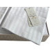 Комплект постельного белья Maison D'or New Rails White сатин белый полуторный