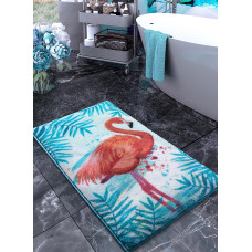 Килимок для ванної Confetti Flamingo Turkuaz 80х140 см