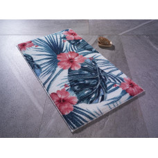 Килимок для ванної Confetti Hibiscus Mercan 80х140 см