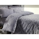 Постельное белье Maison Dor сатин делюкс New Damask Grey серый