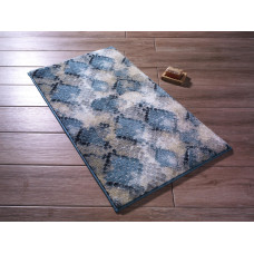 Килимок для ванної Confetti Snakeskin Mavi 80х140 см