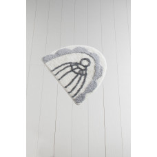 Килимок для ванної Chilai Home Sweet bird gri 50х60 см