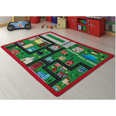 Коврик в детскую комнату Confetti City Yesil 100х150 см