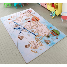 Коврик в детскую комнату Confetti Discover A. Mavi 100х150 см