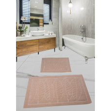 Набір килимків для ванної кімнати Diva Forest Bej 60x100+50x60 см