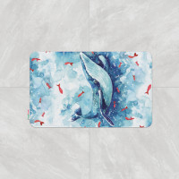 Коврик для ванной Tabe Whale 60x100 см