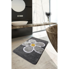 Килимок для ванної Chilai Home Flower Gri 60х100 см