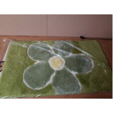 Килимок для ванної Chilai Home Flower Light Yesil 60х100 см