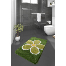 Килимок для ванної Chilai Home Flower Yesil 60х100 см