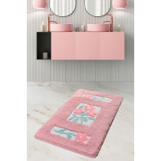 Килимок для ванної Chilai Home Linda Pembe 60х100 см