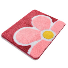 Килимок для ванної Chilai Home Flower Fusya 50х60 см