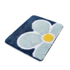 Килимок для ванної Chilai Home Flower Mavi 50х60 см