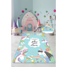 Коврик в детскую комнату Chilai Home CUTE UNICORN 100х160 см