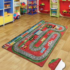 Коврик в детскую комнату Chilai Home STATION KIRMIZI 100х160 см