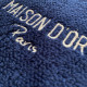 Рушник махровий Maison Dor Dark Blue темно-синій 50х100 см