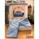 Постільна білизна євро TAC Luana Blue