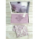 Постільна білизна Maison Dor сатин делюкс New Damask Dark rose рожевий
