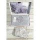 Постельное белье Maison Dor сатин делюкс New Damask Grey серый